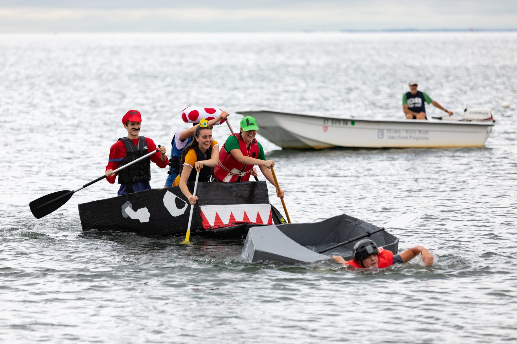 University of Connecticut Early College Experience (UConn ECE) Concurrent Enrollment – Cardboard Boat Race